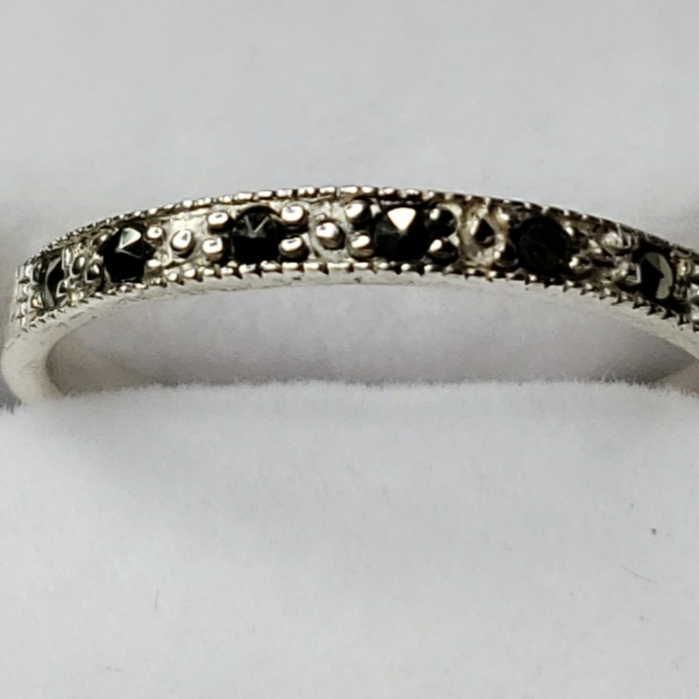 ☆Sterling silver Marcasite ring